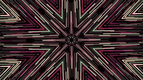 abstract geometric kaleidoscope pattern