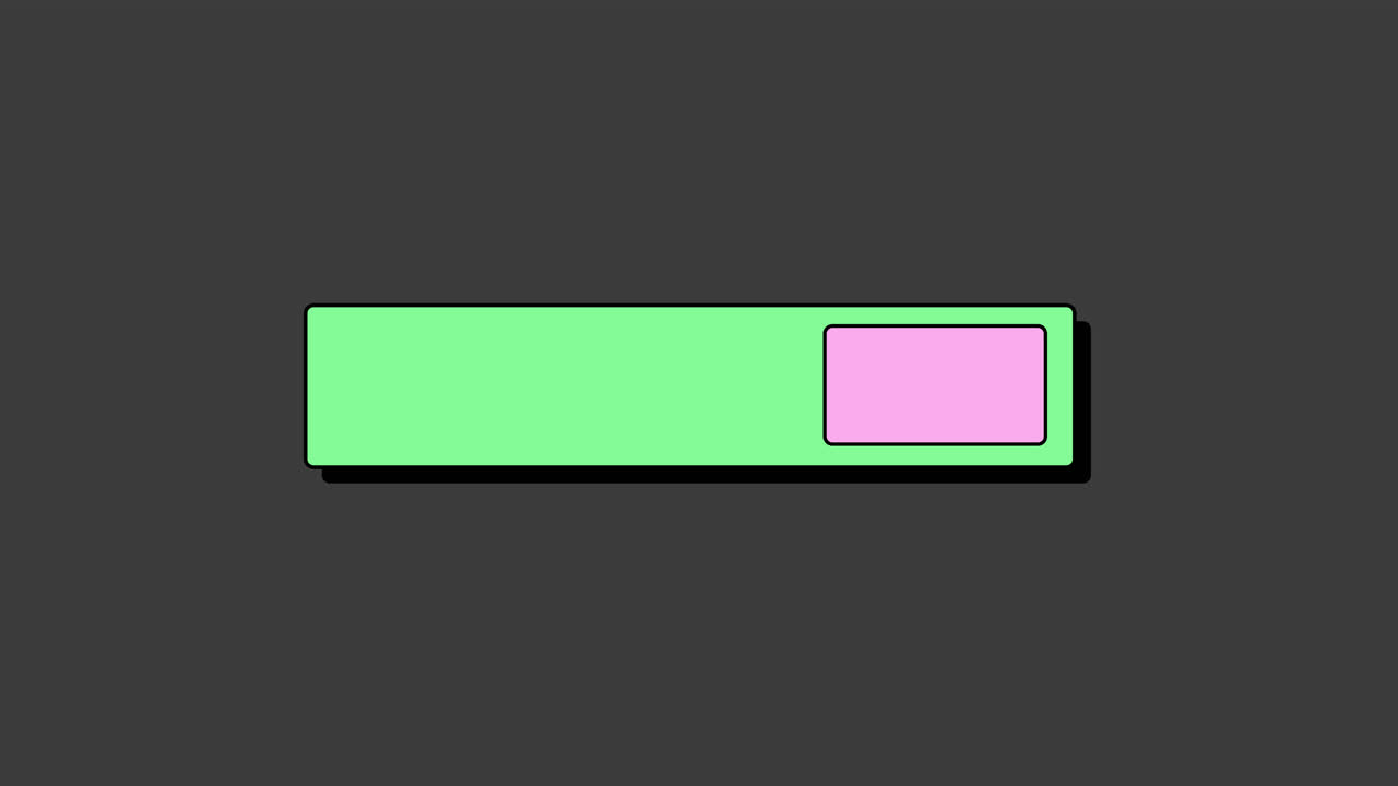 Abstract Green and Pink Rectangle Design
