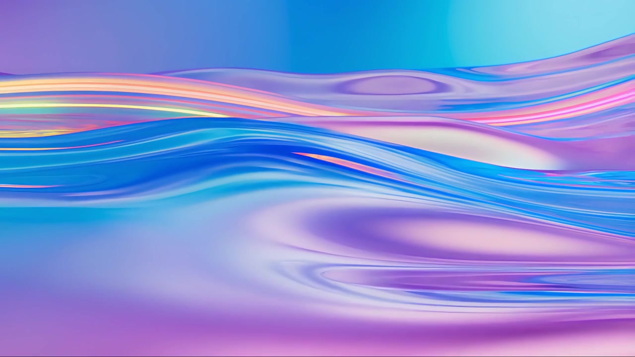 Abstract Fluid Motion Background 4K