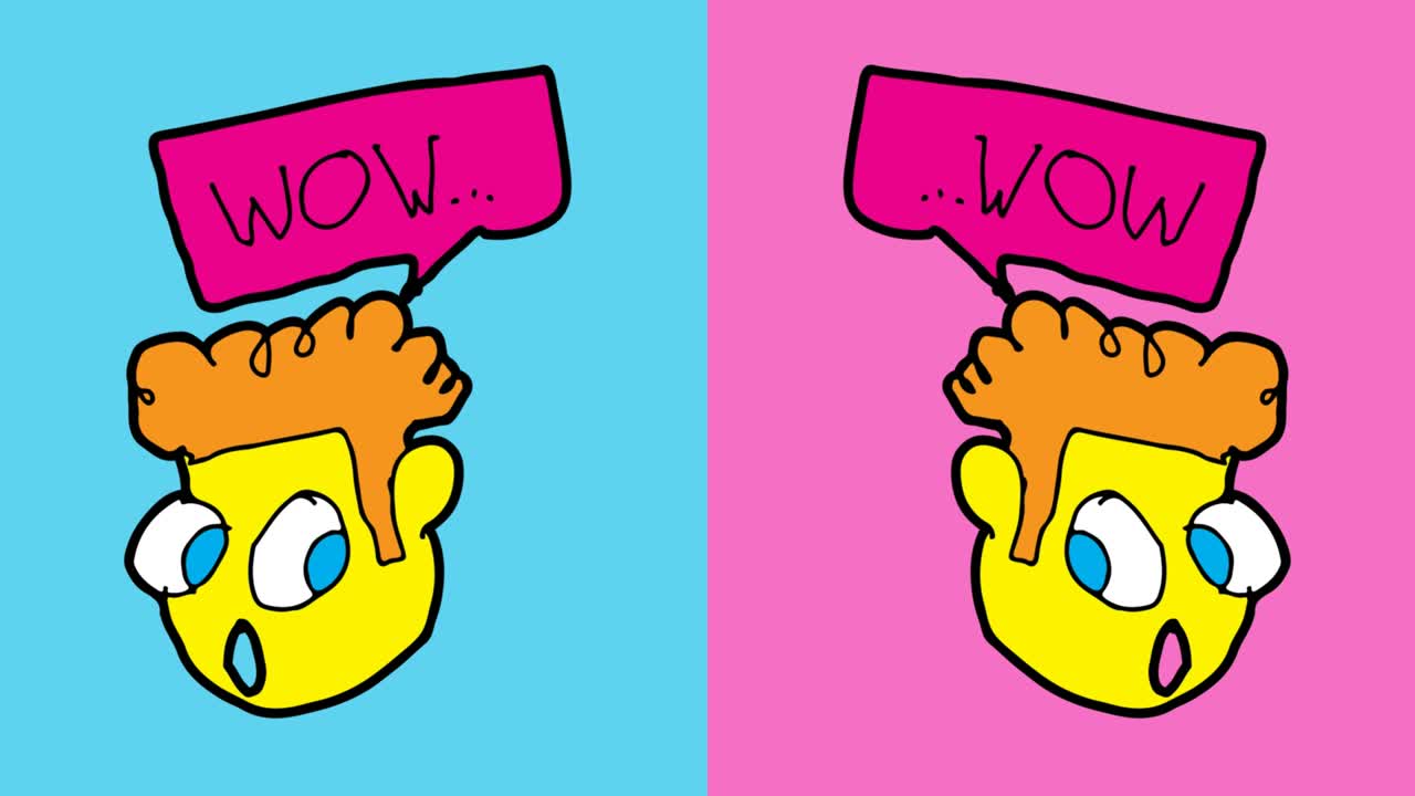 bambini disegno pop art sfondo senza cuciture con il tema di wow