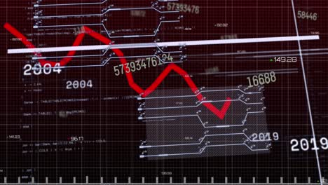 Animación-De-Números-Cambiantes-E-Interfaz-Con-Procesamiento-De-Datos-Estadísticos-Sobre-Fondo-Negro