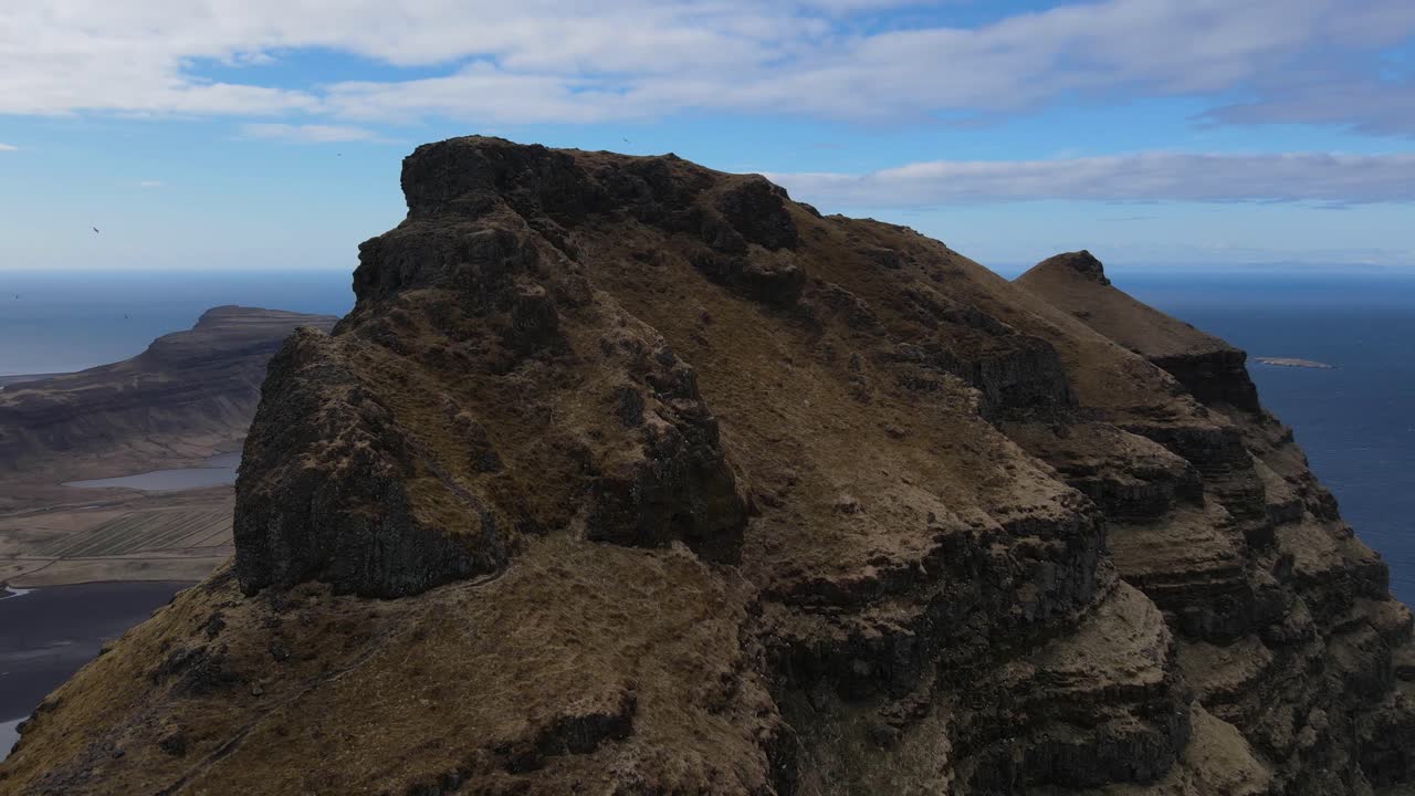 Islanda Kirkjufell Filmato aereo con drone