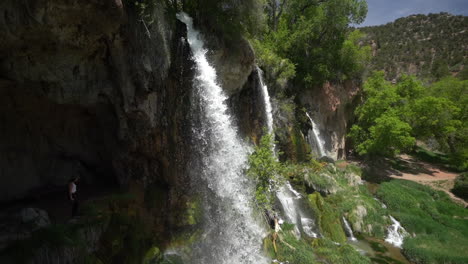 Riffle-Falls-State-Park,-Colorado,-USA