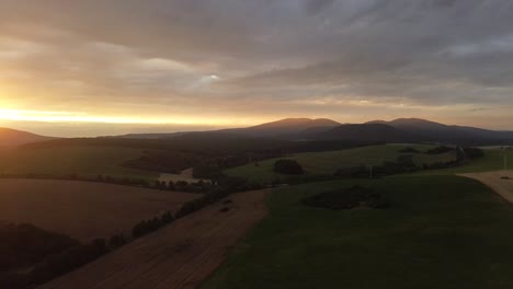 Stunning-sunset-over-slovak-countryside