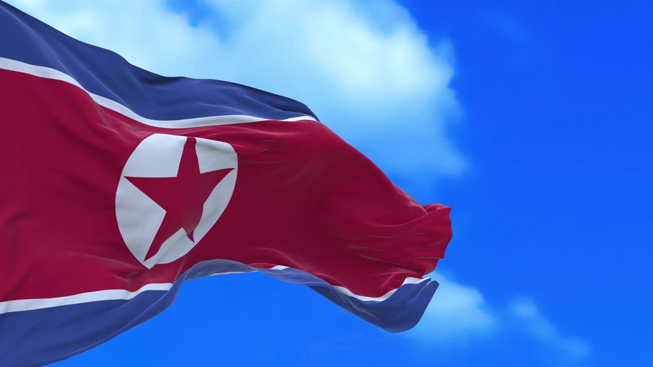 북한 발의 끊임없는 루프.