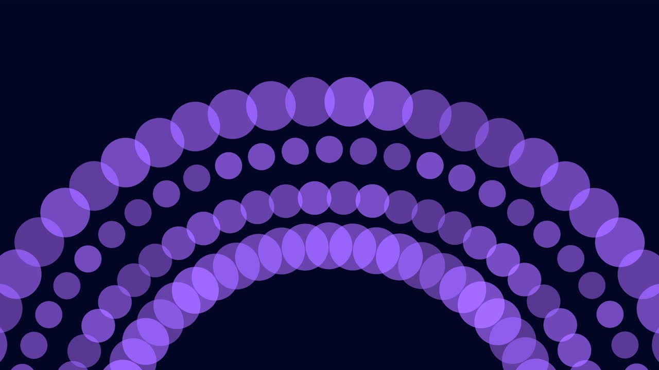 An abstract spiral pattern of blue circular shapes against a dark backdrop creates a visually intriguing image, prompting curiosity and interpretation due to its mysterious and captivating nature