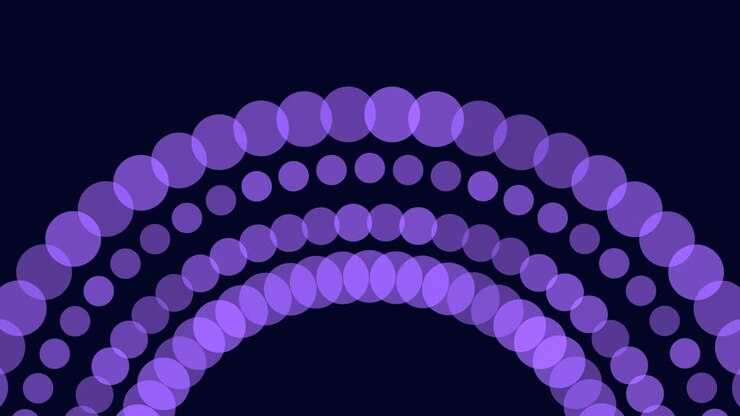 An abstract spiral pattern of blue circular shapes against a dark backdrop creates a visually intriguing image, prompting curiosity and interpretation due to its mysterious and captivating nature