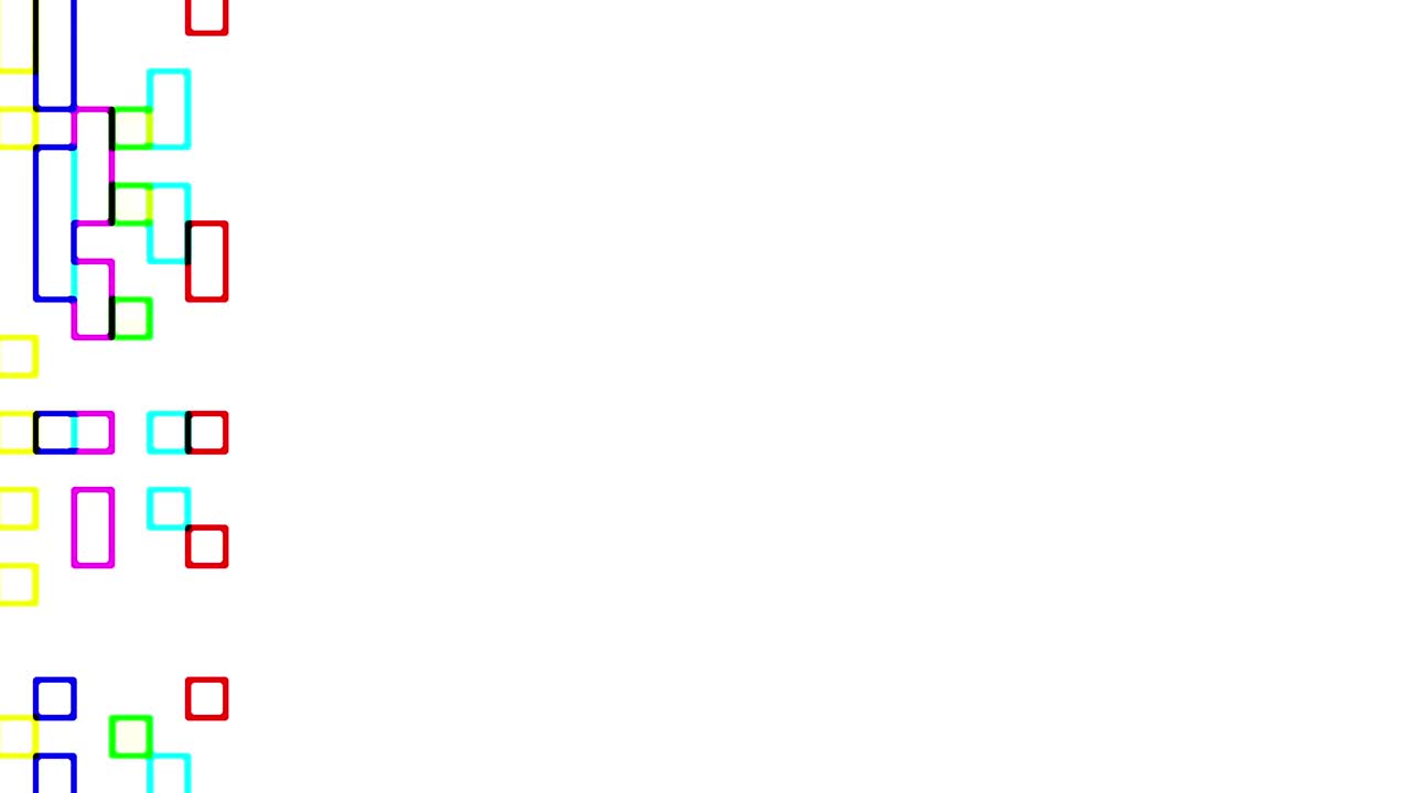 cuadrados multicolores patrón deslizante