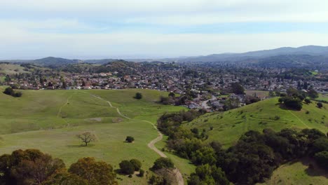 breathtaking landscapes and picturesque hills: aerial adventure