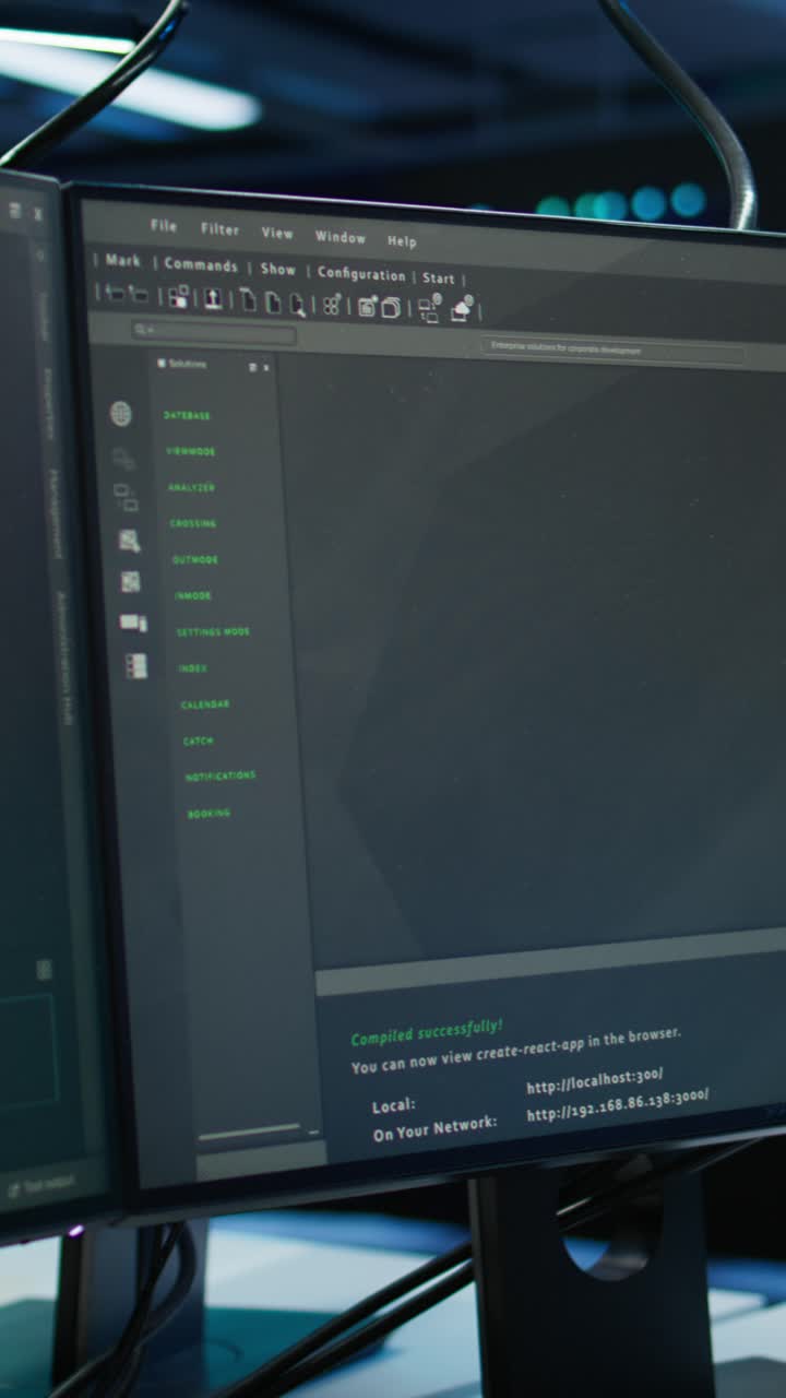 Programming Code Displayed on Multiple Computer Screens