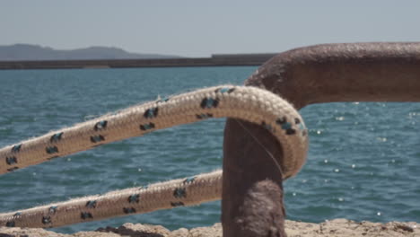 Imágenes-Del-Puerto-De-Kalamata-Durante-La-Hora-Dorada