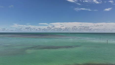 las llaves de florida en un día soleado