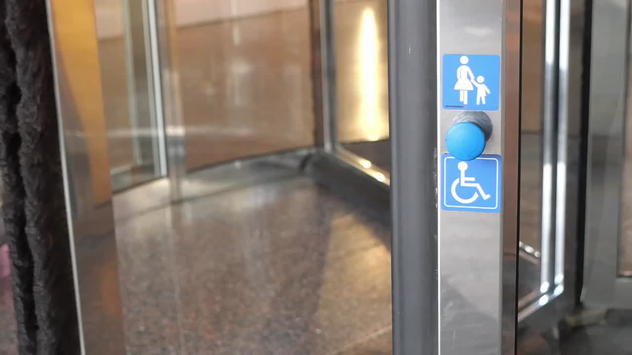 Accessible Entrance with Automatic Door