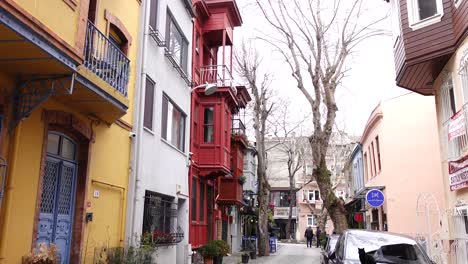 bunte straßen der altstadt von istanbul