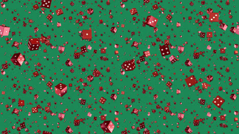 mosaico de bucle de fondo de dados