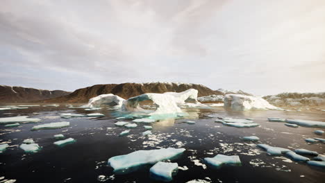 Los-Glaciares-Y-Los-Icebergs-De-La-Antártida