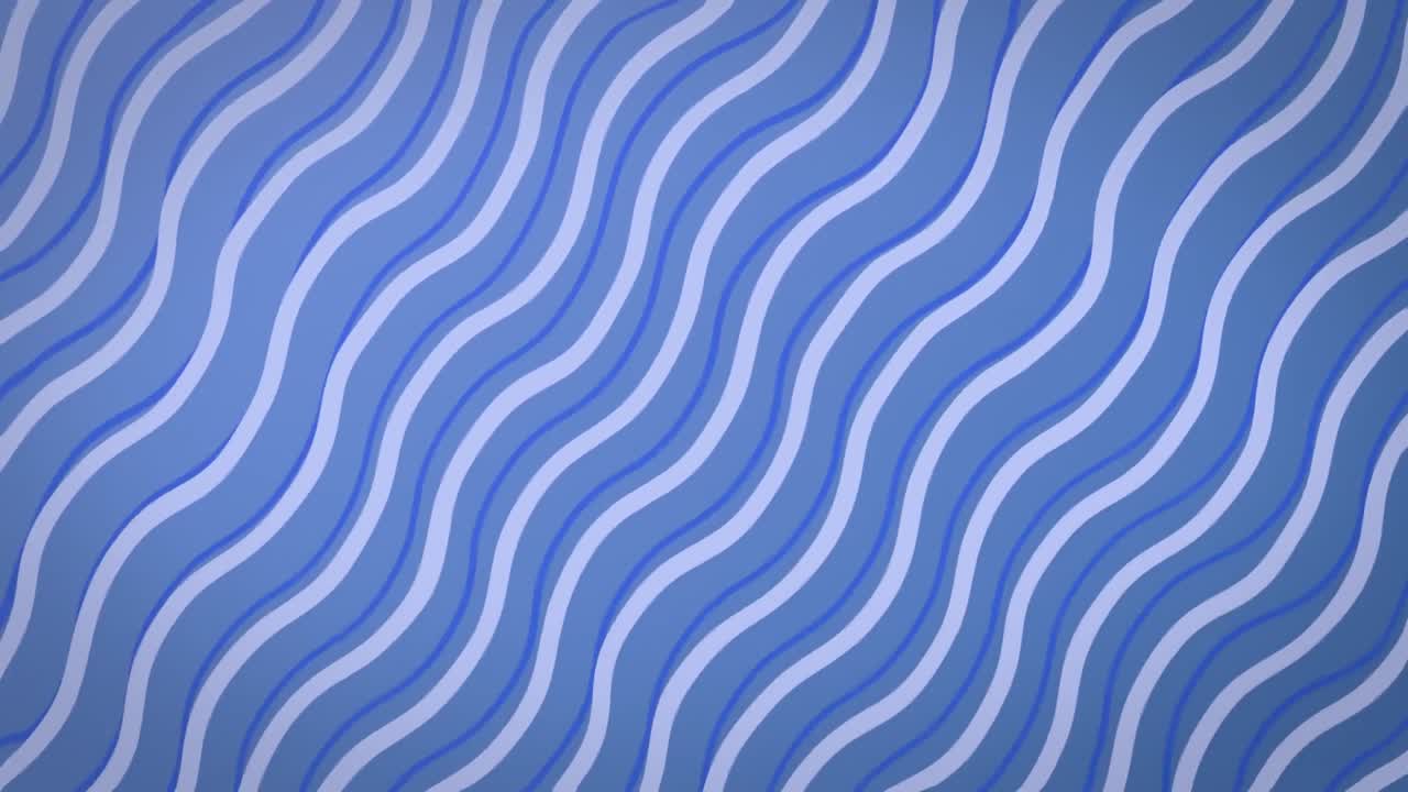 varias filas de ondas coloridas sin costura