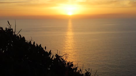 Focusing-beautiful-sunset-in-corsica