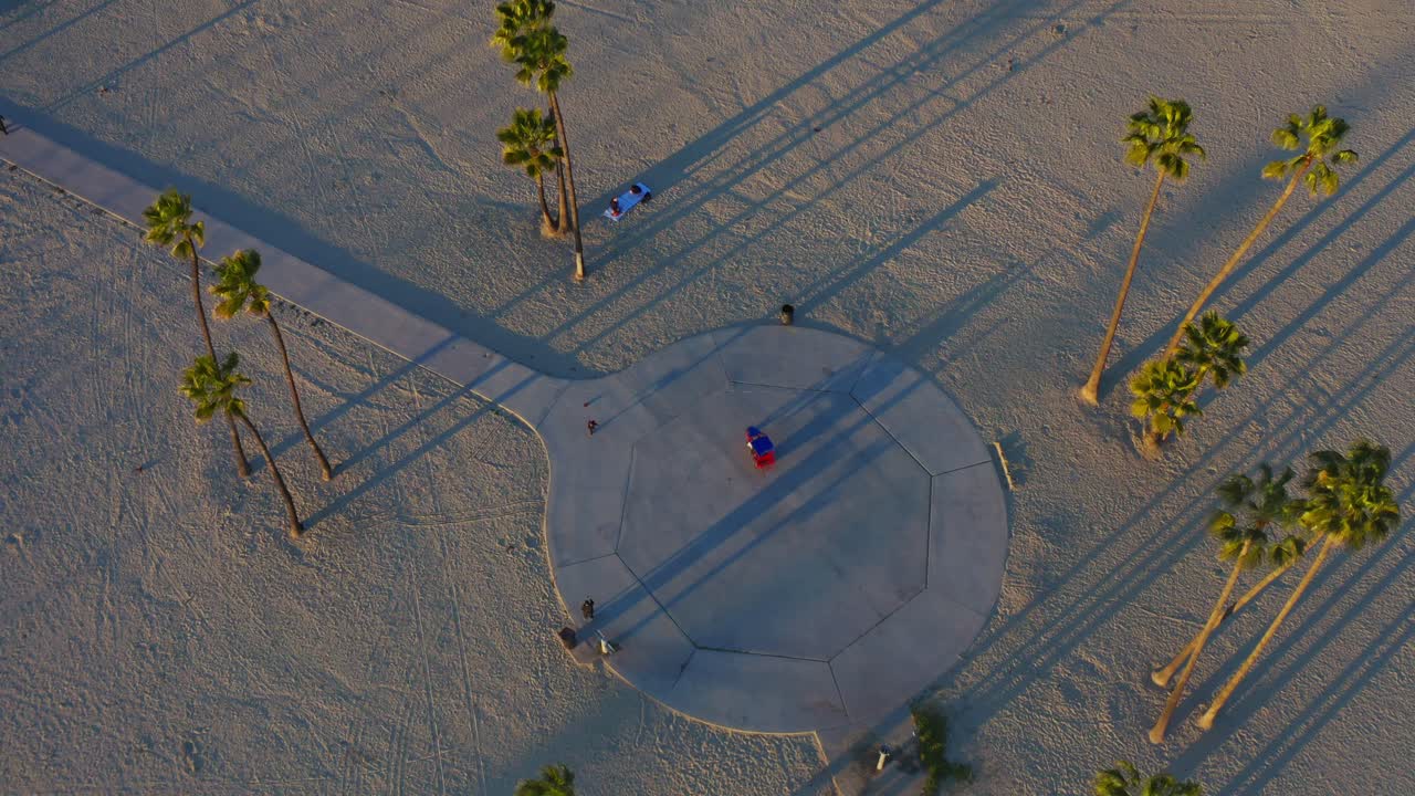 해변 일몰 - 롱 비치, 캘리포니아