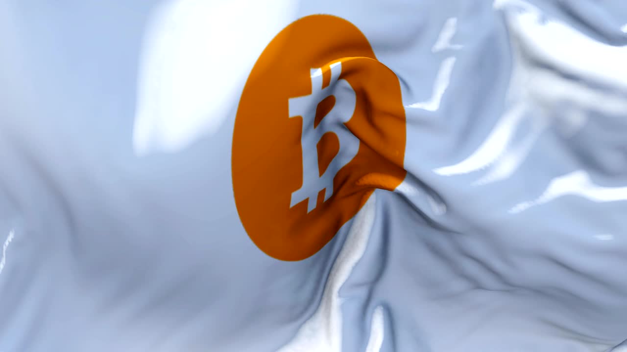 바람 속 느린 동작 애니메이션에서 4k 현실적인 직물 텍스처 발 부드럽게 바람 날 연속적인 원활한 루프 배경에 불어.