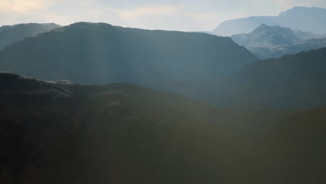 barren mountains in afghanistan in dust