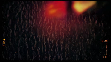 abstract film grain and warm light leak overlays