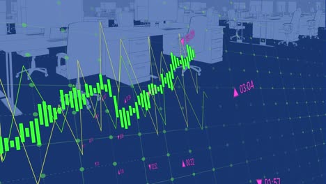 Animación-Del-Procesamiento-De-Datos-Financieros-En-La-Oficina