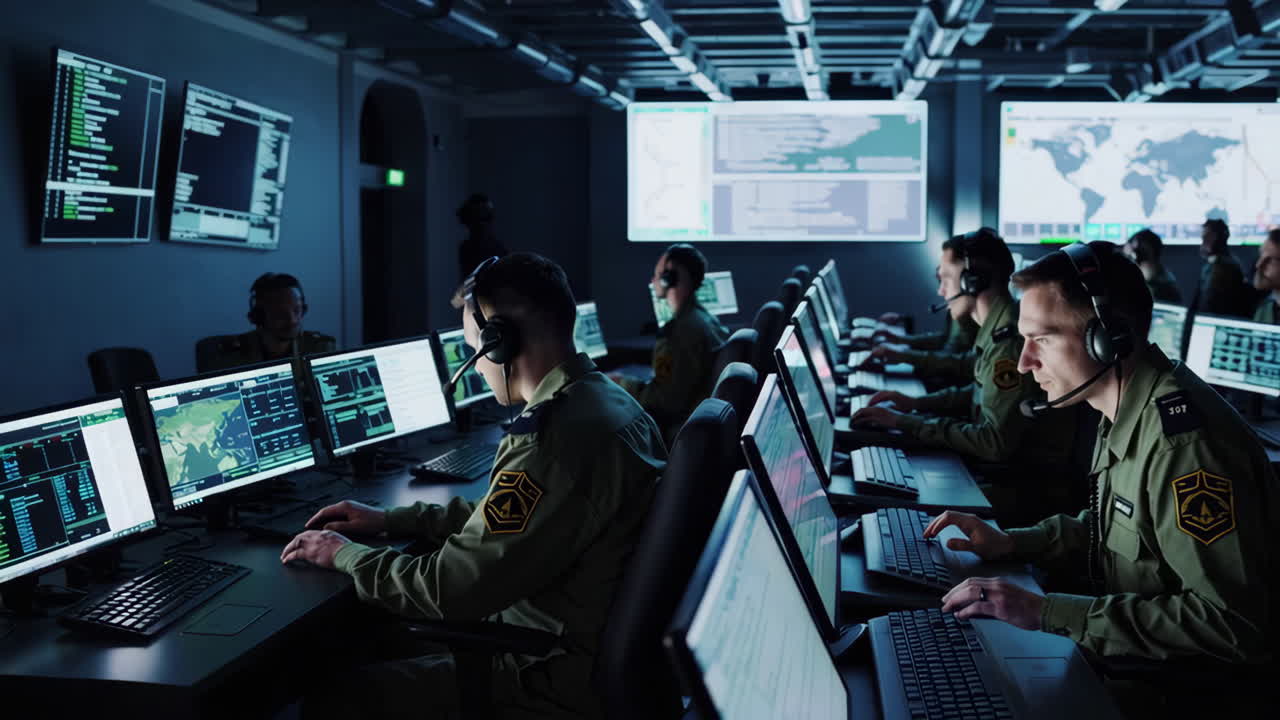 sala de control militar