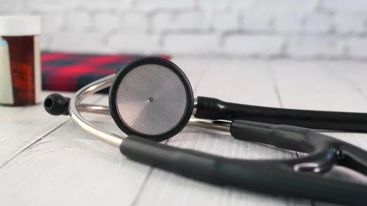 Medizinische Ausrüstung und Rezept