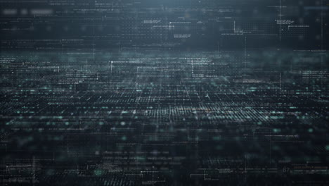 holographic simulation of 5g network concept, artificial intelligence deep learning performing analytic computational head up display loop background with alpha channel