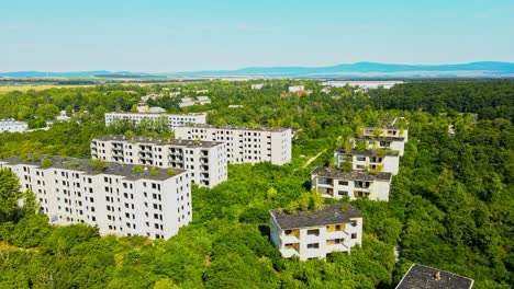 Aerial-4k-drone-footage-of-the-village-of-Szentkirályszabadja-in-the-Veszprém---Hungary