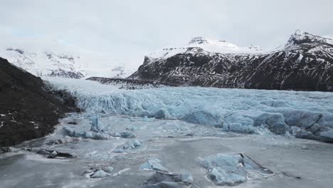 glaciar vatnajokull, una experiencia impresionante de la belleza natural de islandia, desde el aire