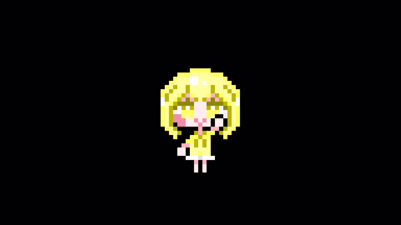 Pixel girl 01 Raising hand Looping animation. 1080p (3).mov