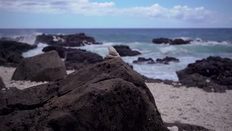 Kaena-Point-Ist-Die-Nordwestlichste-Spitze-Der-Hawaiianischen-Insel-Oahu-Entlang-Eines-Wanderweges-Mit-Wunderschönem-Blick-Auf-Die-Landschaft-Des-Pazifischen-Ozeans