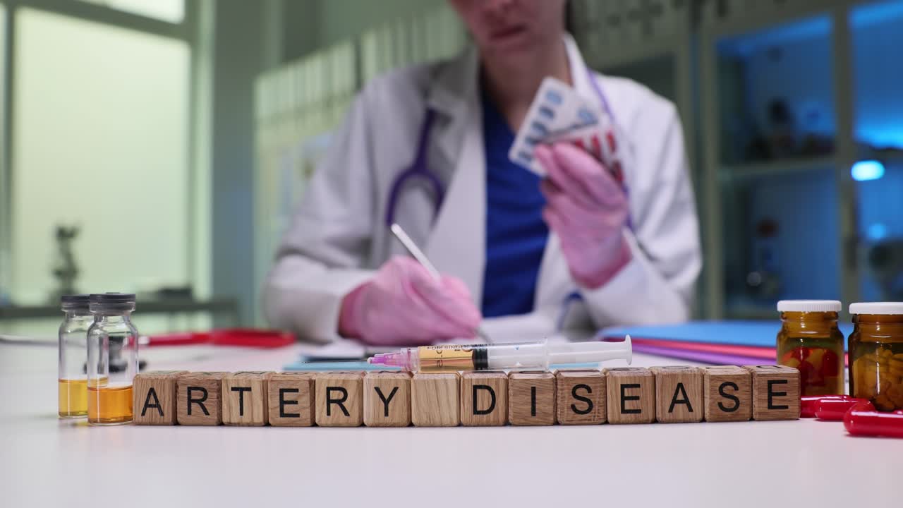 Wooden blocks spell artery disease as doctor tests sample
