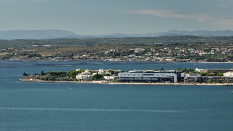 Hydro-therapy-facilities-in-Balaruc-les-Bains-aerial-shot