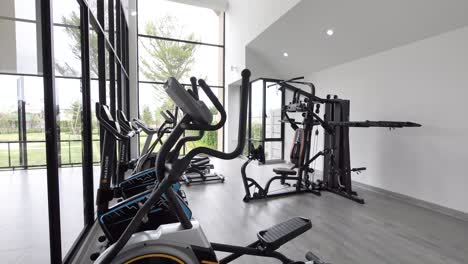 Compact-and-Stylish-Gym-With-Garden-View