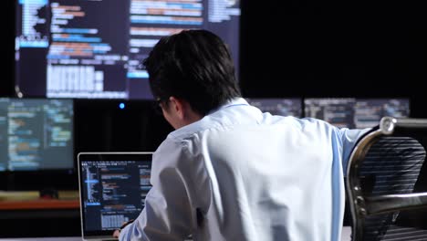 programmer with back pain