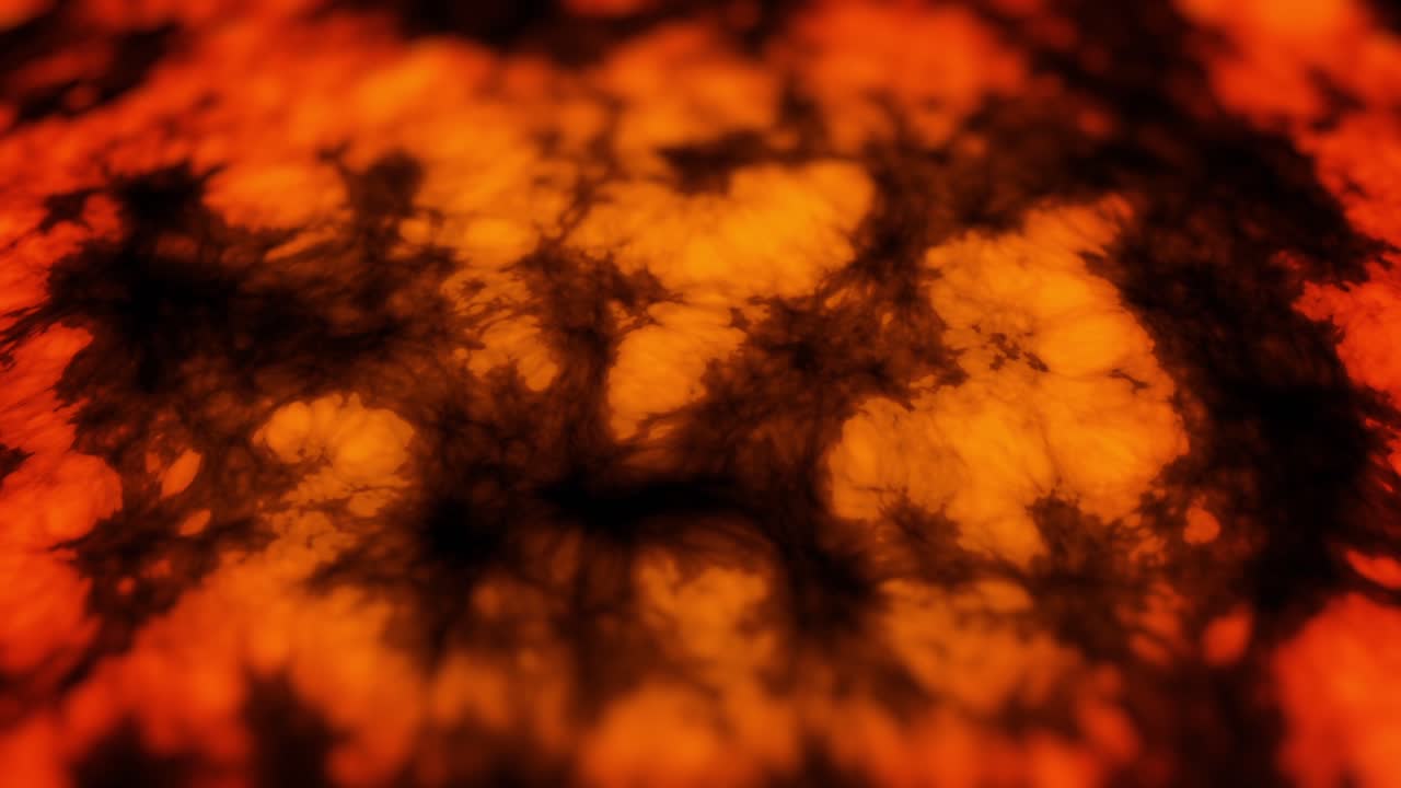 Abstract Orange und schwarze Textur
