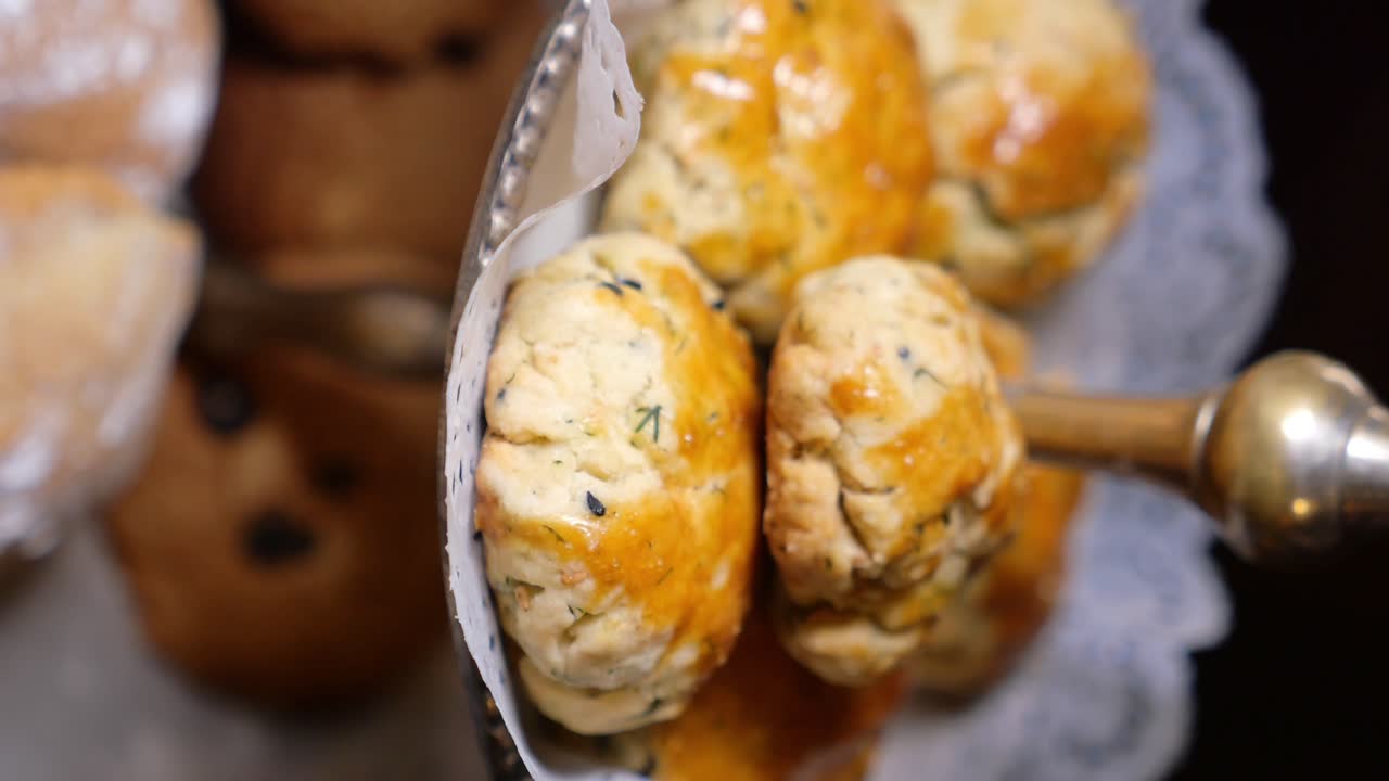 Delicious Turkish Cookies on Display