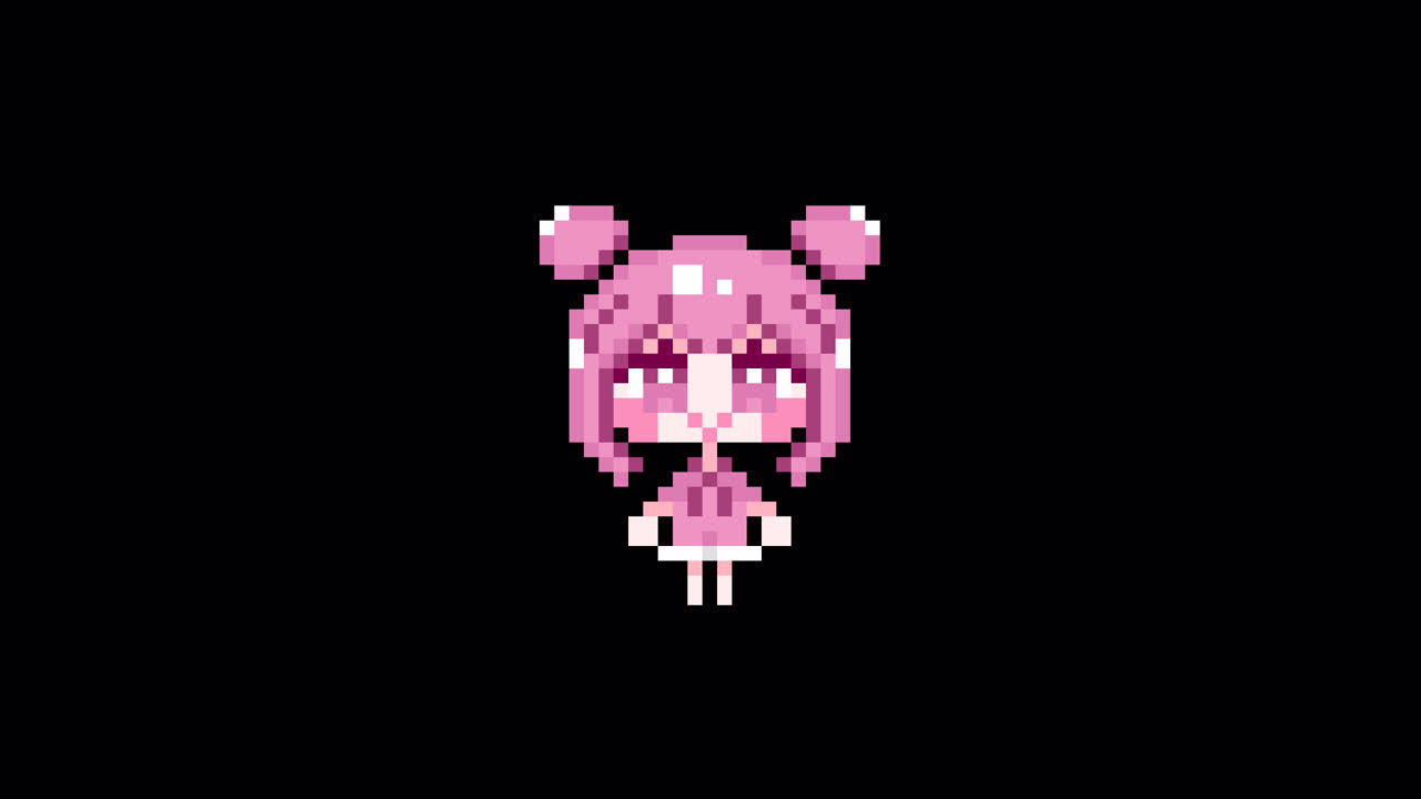Pixel girl 02 Waiting Looping animation. 1080p (1).mov