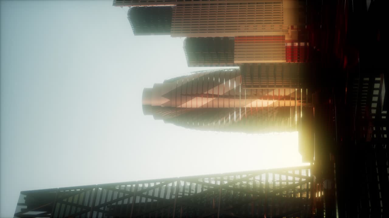 London by i solnedgang. Vertikalt format