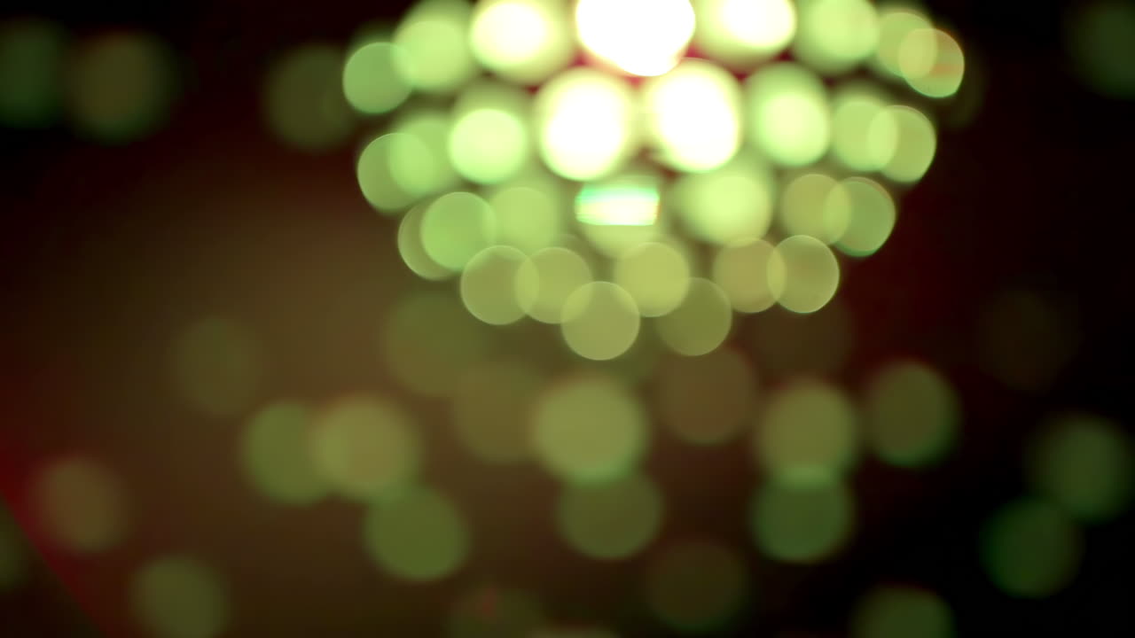 discoteca de discoteca girando con efectos de luz