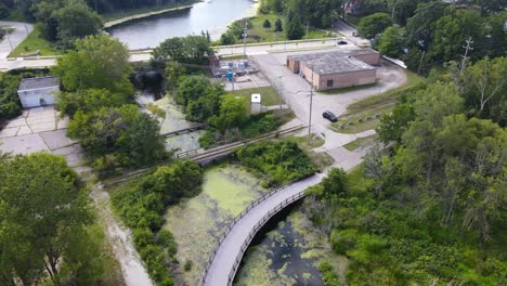 ruddiman lagoon 位於美國密西根州尼姆斯區附近