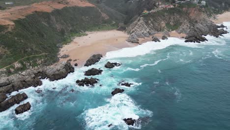 Panorama-Feuchtgebiet-Algarrobo,-Region-Valparaiso