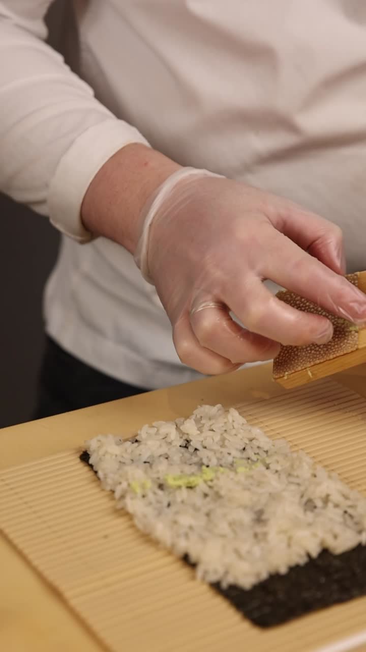 Preparazione del sushi