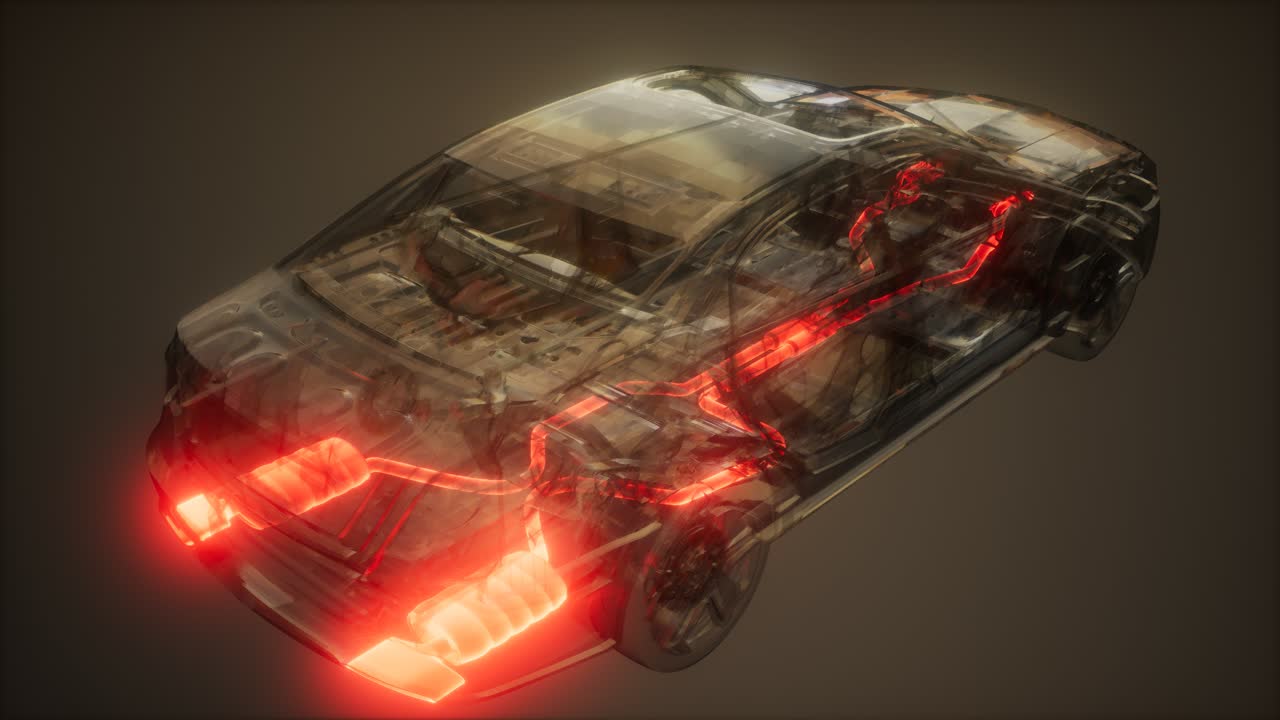 sistema de escape visível no automóvel