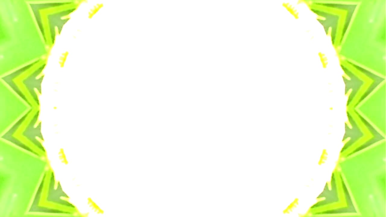 video abstracto que brilla, luz brillante que arregla movimientos sutiles de colores con una forma de flor, fondo negro