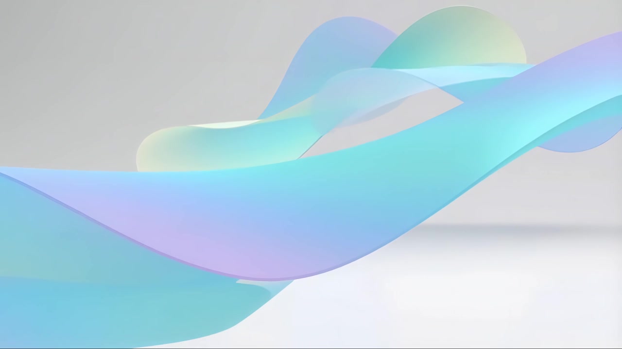 Minimal Abstract Wave Motion Background 4K