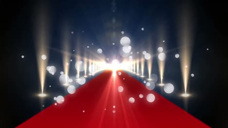 red carpet and bokeh